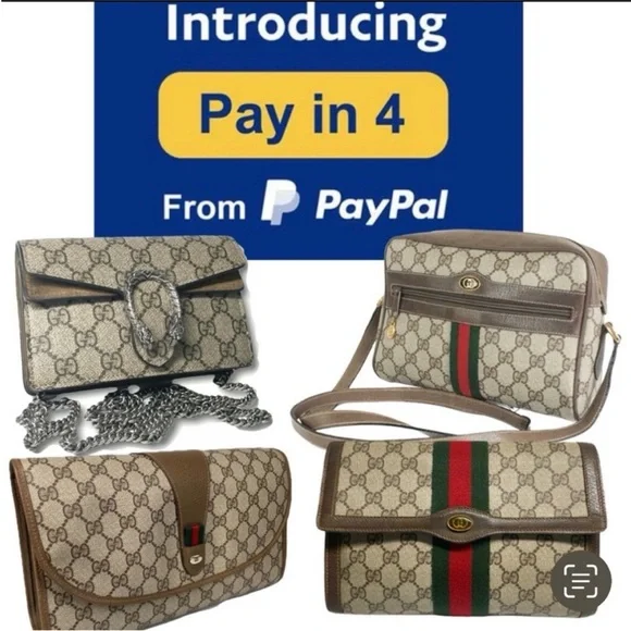 Gucci Supreme GG Monogram  Clutch Crossbody Bag - Picture 16 of 17